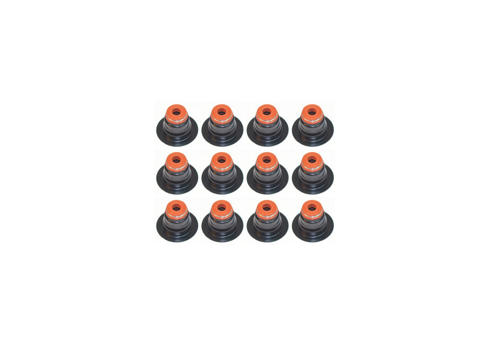 Valve stem seal set 3957912(12PCS) Cummins diesel engine parts B5.9L 6B 6BT 6BTA 6BTAA