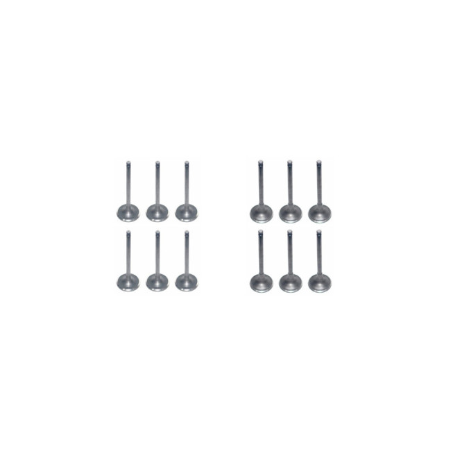 Valve intake and exhaust set 3924492(6PCS)/3921444(6PCS) Cummins diesel engine parts C8.3L 6C 6CT 6CTA 6CTAA