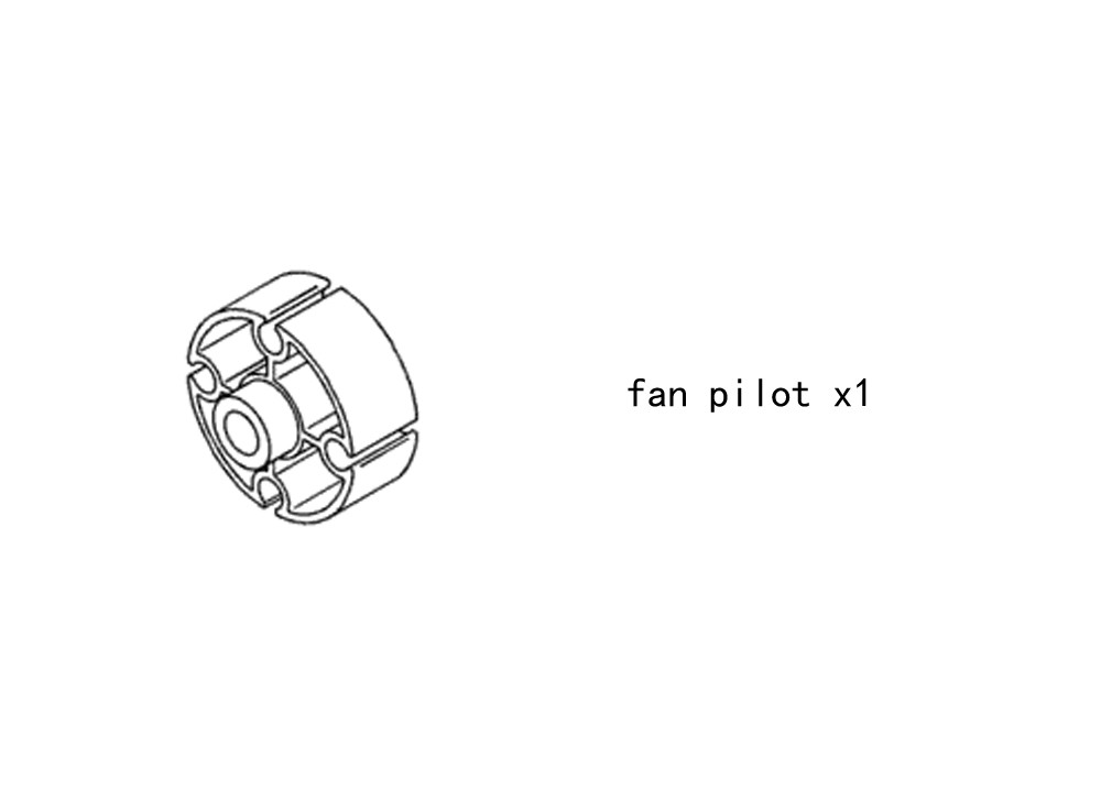Fan Pilot 3910131 for cummins diesel engine