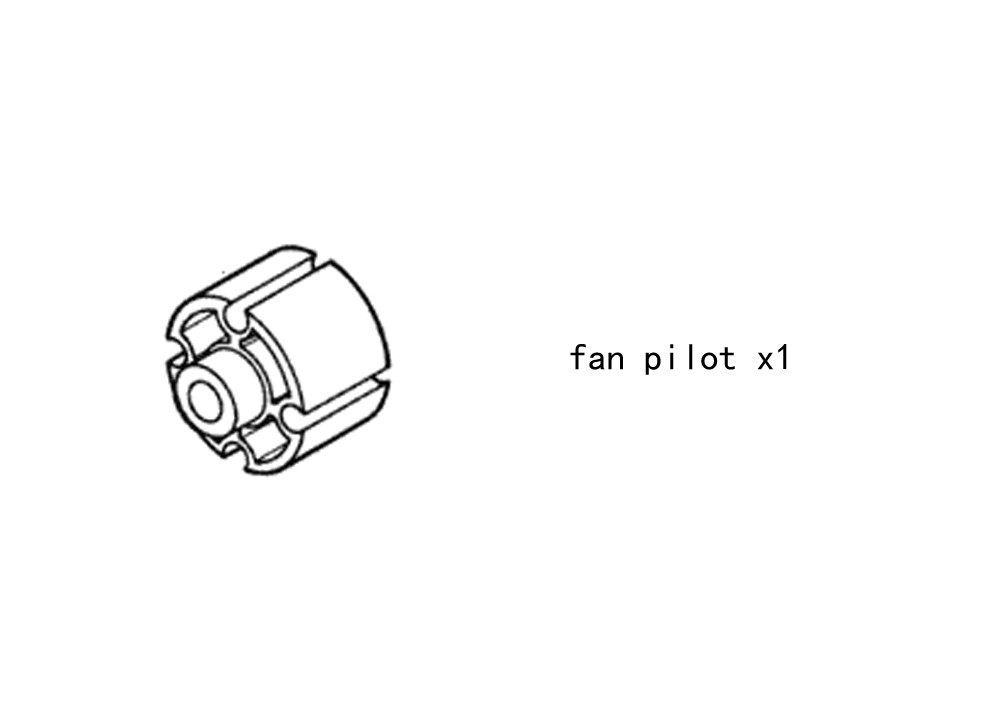 Fan Pilot 3903819 for cummins diesel engine