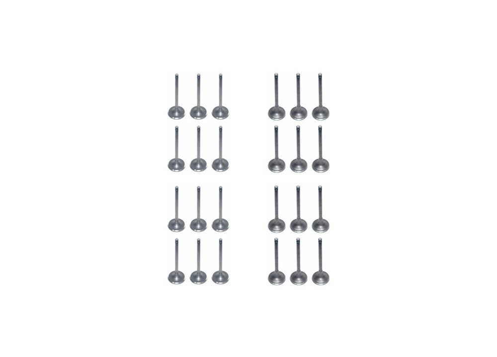 Valve intake and exhaust set 3942589(12PCS)/3942588(12PCS) Cummins diesel engine parts L8.9L 6LTAA