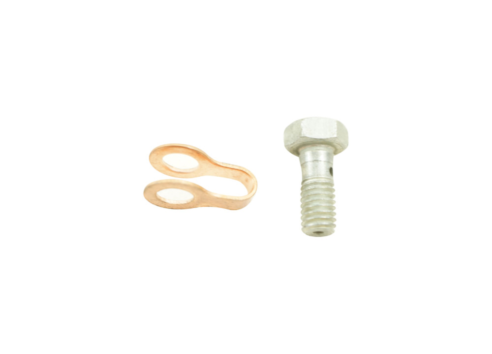 Dodge RAM 89-98 Cummins 5.9L Diesel engine parts Single fuel Return Line Banjo Bolt w/ Seal for Cummins 3905307+4942278